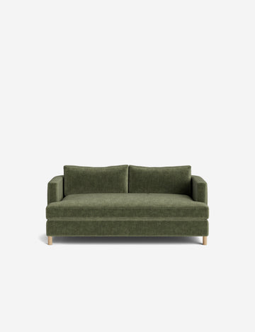 Moss Performance Striated Velvet