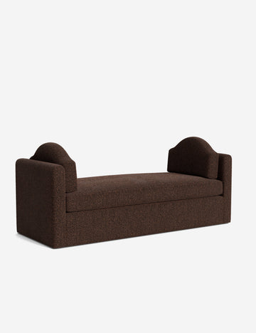 Brown Basket Boucle