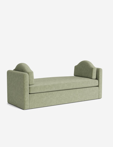 Sage Performance Striated Velvet