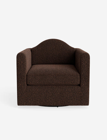 Brown Basket Boucle
