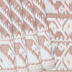 Taupe Bengal Cotton Saree with Stripes-Taupe