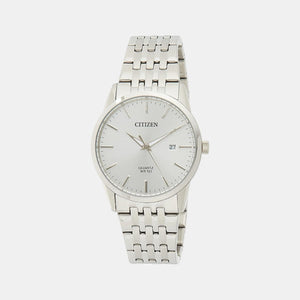 Citizen X Men Quartz Silver Dial Analog Stainless Steel Watch BI5000-87A