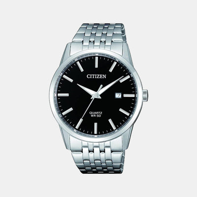 Citizen X Men Quartz Black Dial Analog Stainless Steel Watch BI5000-87E