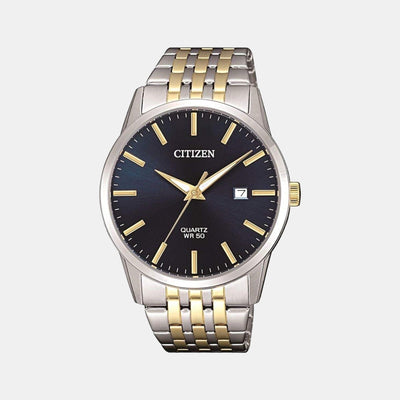 Citizen X Men Quartz Blue Dial Analog Stainless Steel Watch BI5006-81L
