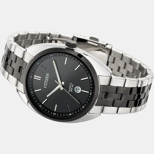 Citizen X Men Quartz Black Dial Analog Stainless Steel Watch BI5098-58E