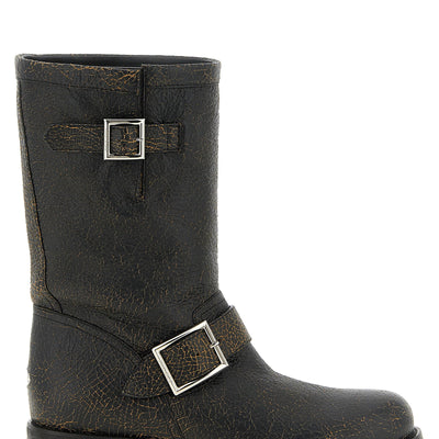 Jimmy Choo Biker Mid Ankle Boots