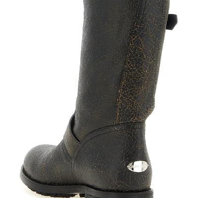 Jimmy Choo Biker Mid Ankle Boots
