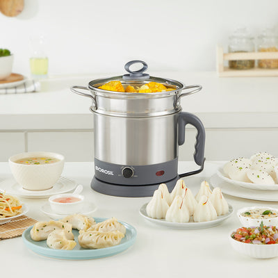 Borosil Quick Multi Kettle, 1.3L