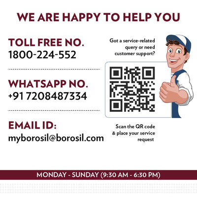 Borosil Quick Multi Kettle, 1.3L