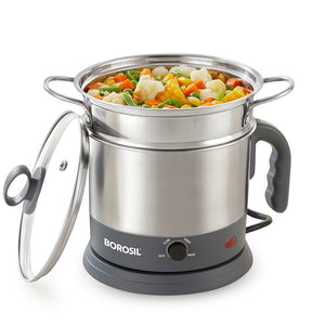 Borosil Quick Multi Kettle, 1.3L