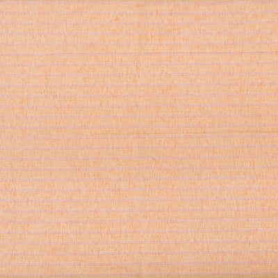 Light Peach Woven Blended Cotton Saree With Checks-Light Peach