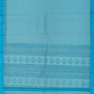 Pink Woven Blended Supernet Printed Saree With Floral Motifs-Pink