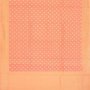 Cardamom Green Woven Banarasi Blended Cotton Saree With Jaal Motifs-Cardamom Green