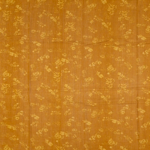 Oil Mustard Woven Kota Silk Saree With Printed Floral Motifs-OIL MUSTARD