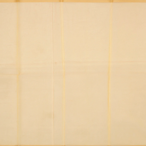 Sandal Woven Kora Saree With Embroidered Floral Motifs-Sandal