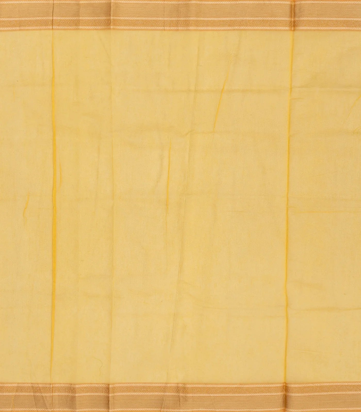 Sandal Woven Blended Organza Saree With Floral Motifs-Sandal