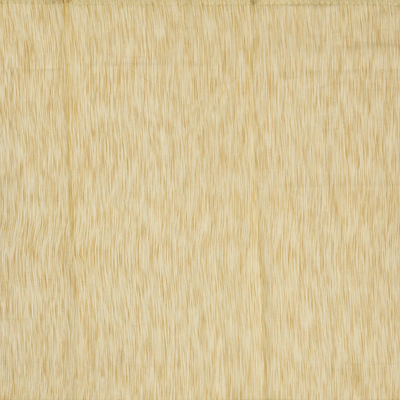 Peach Woven Blended Linen Saree With Embroidery Floral Motifs-Peach