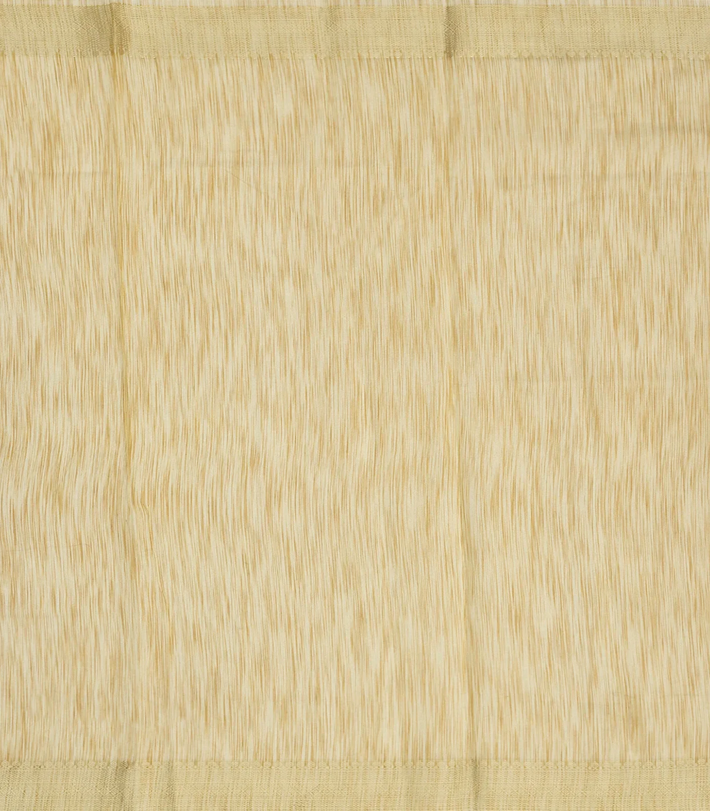 Peach Woven Blended Linen Saree With Embroidery Floral Motifs-Peach