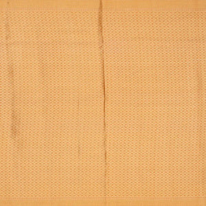 Peach Handloom Cotton Saree With Meena Floral Motifs-Peach