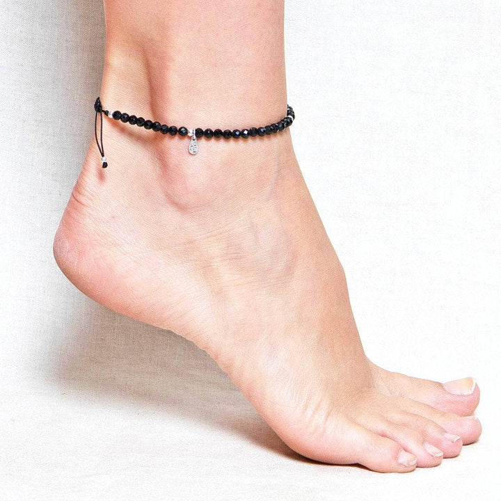 Black Tourmaline Energy Anklet