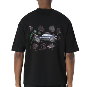 Pas De Monaco Bloom Torque Black T-Shirt