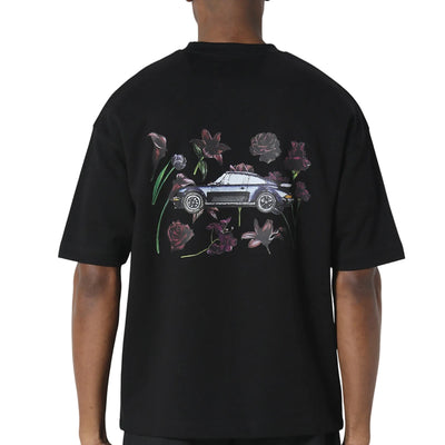 Pas De Monaco Bloom Torque Black T-Shirt