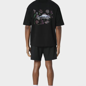 Pas De Monaco Bloom Torque Black T-Shirt