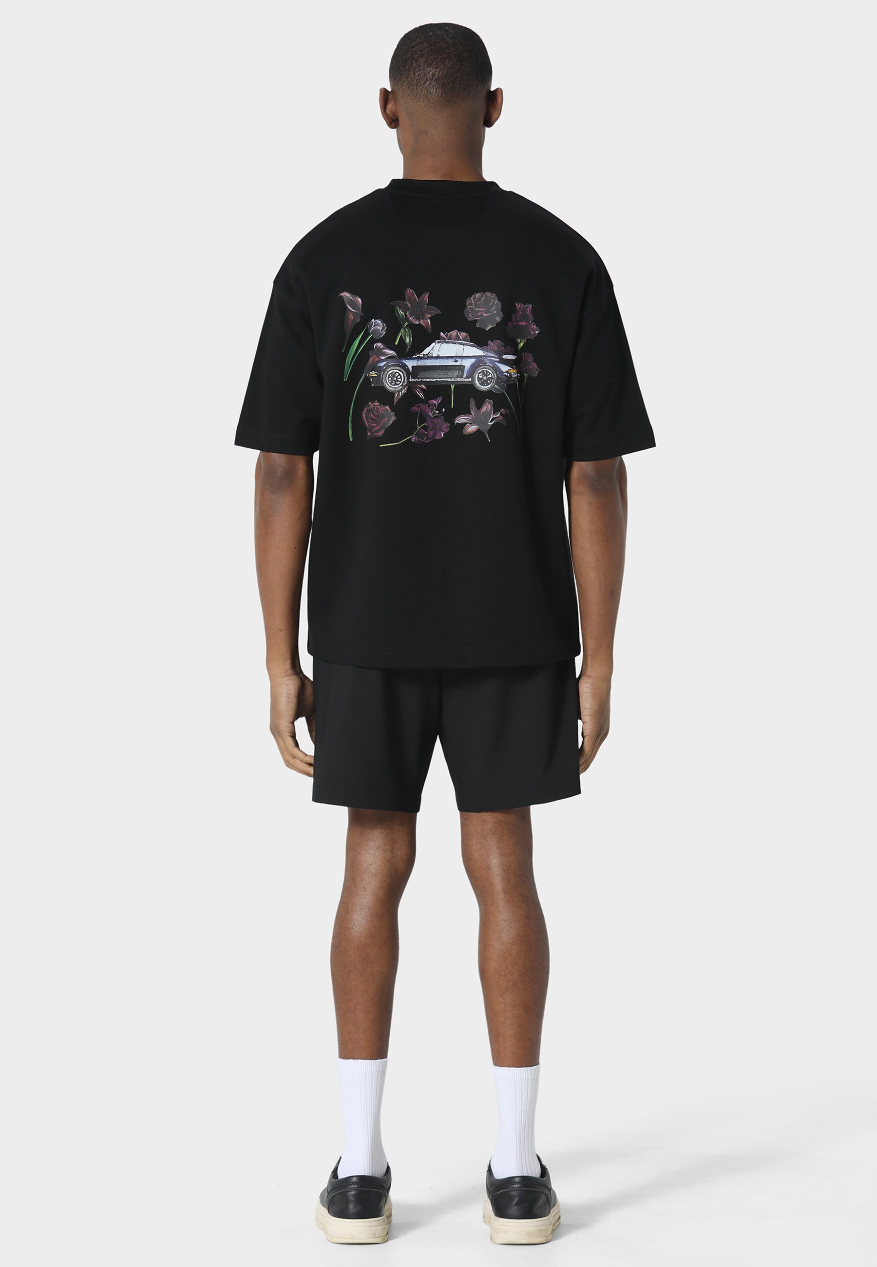 Pas De Monaco Bloom Torque Black T-Shirt
