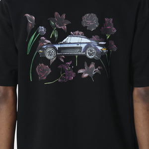 Pas De Monaco Bloom Torque Black T-Shirt