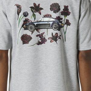 Pas De Monaco Bloom Torque Marl Grey T-Shirt