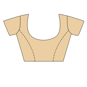 Yellow Silk Saree With Blouse Piece