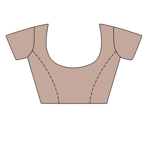 Pink Silk Saree With Blouse Piece