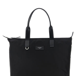 Dolce & Gabbana Media Logo Patch Shopping Bag