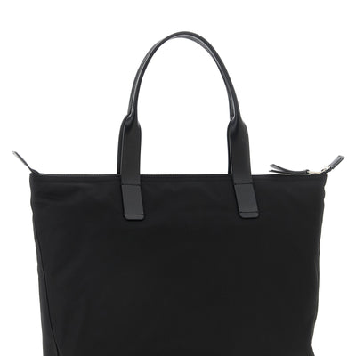 Dolce & Gabbana Media Logo Patch Shopping Bag