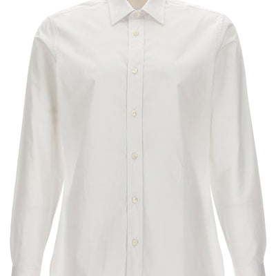Givenchy Logo Embroidery Shirt
