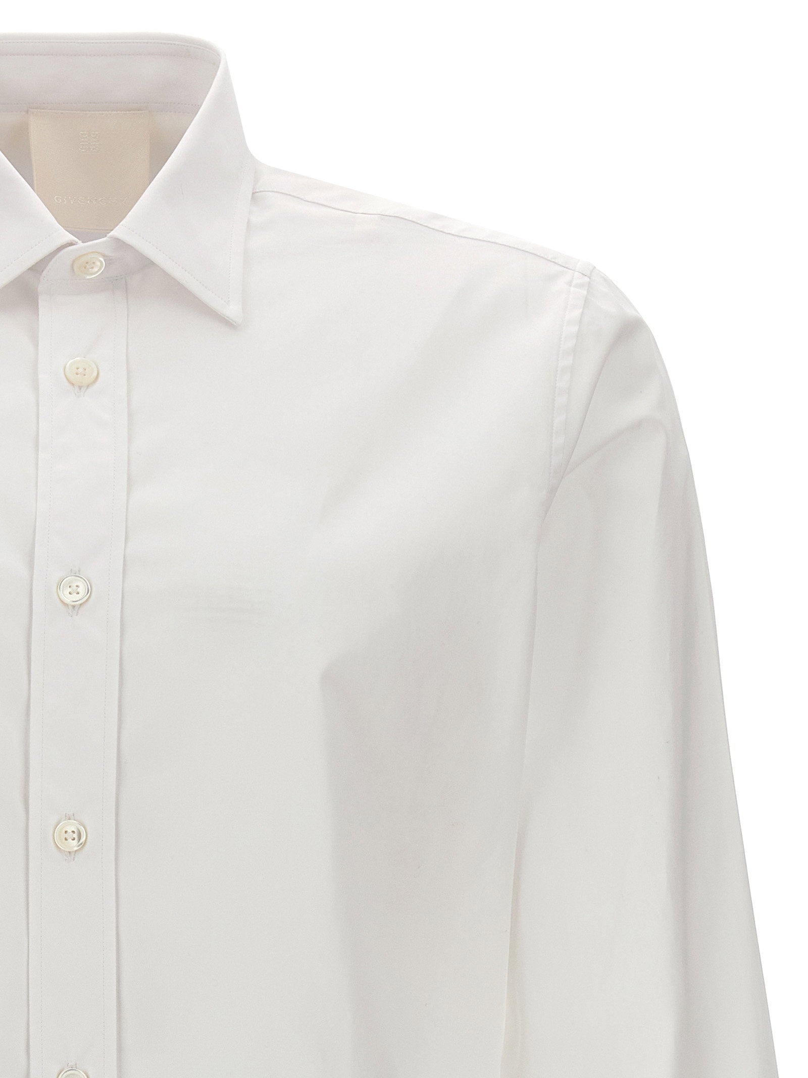Givenchy Logo Embroidery Shirt