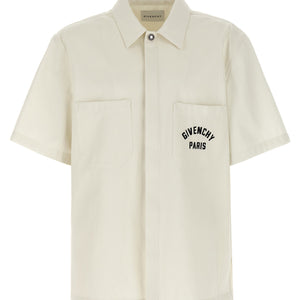 Givenchy Logo Embroidery Shirt
