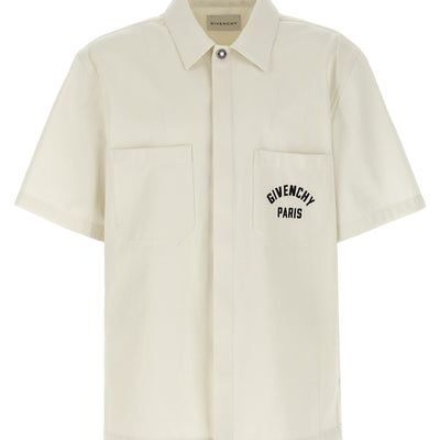 Givenchy Logo Embroidery Shirt