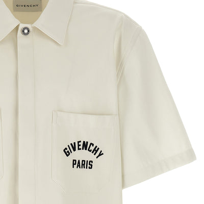 Givenchy Logo Embroidery Shirt