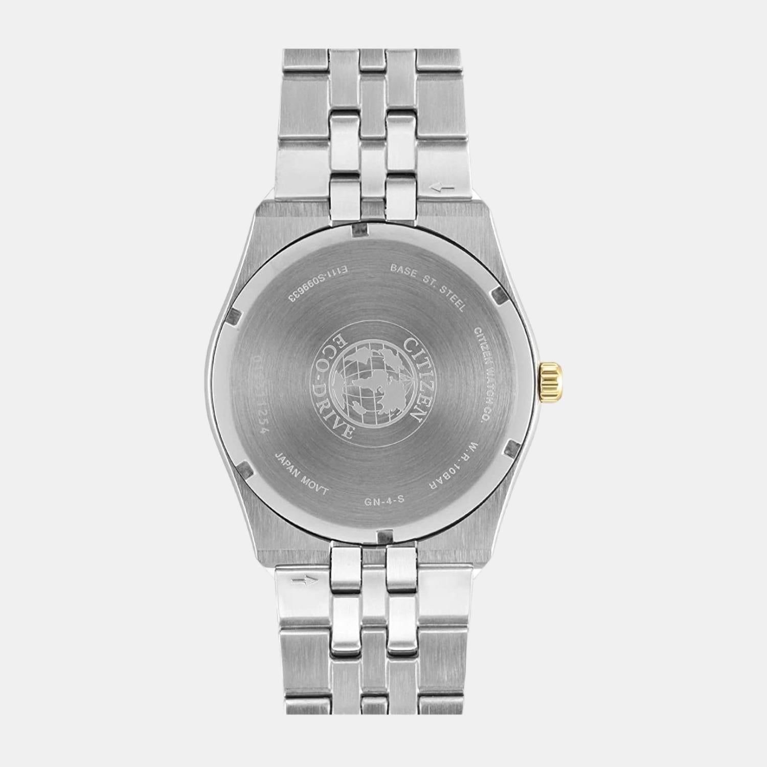 Corso Men Quartz Blue Dial Analog Stainless Steel Watch BM7334-66L