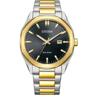 Citizen Eco-Drive Black Dial Men 41mm BM7604-80E