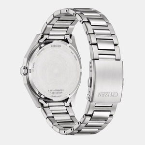 Eco-Drive Men Eco-Drive Green Dial Analog Stainless Steel Watch BM7630-80X