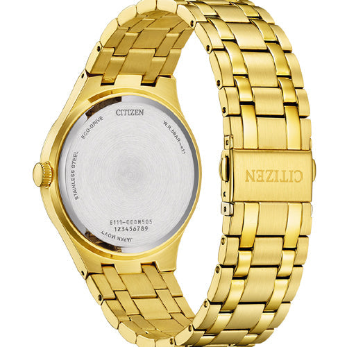 Citizen Eco-Drive Axiom Champagne Dial Men 40mm BM7652-52P