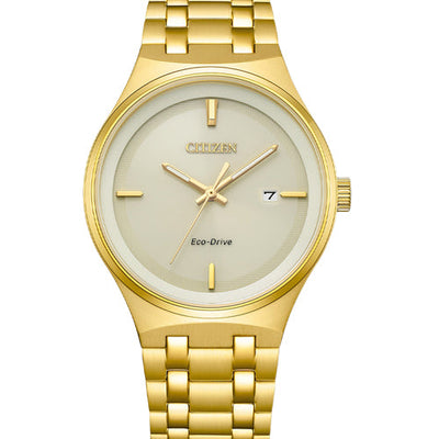 Citizen Eco-Drive Axiom Champagne Dial Men 40mm BM7652-52P