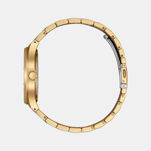 Axiom Rose Gold Dial Analog Stainless Steel Watch BM7653-50Q