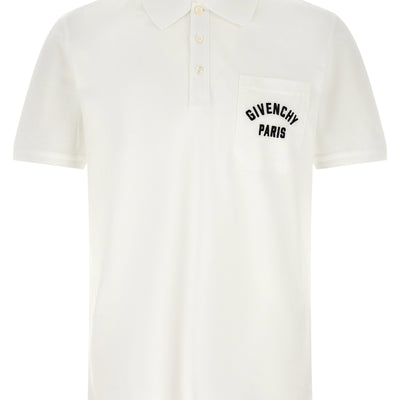 Givenchy Pocket Embroidery Polo Shirt