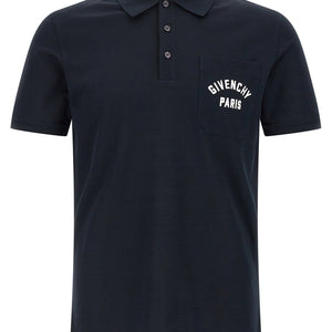 Givenchy Pocket Embroidery Polo Shirt