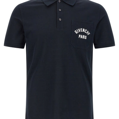 Givenchy Pocket Embroidery Polo Shirt