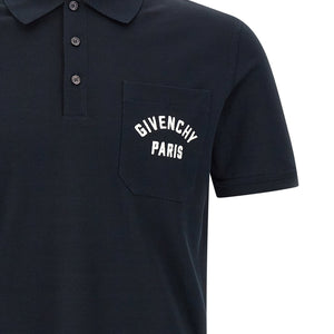 Givenchy Pocket Embroidery Polo Shirt