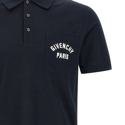 Givenchy Pocket Embroidery Polo Shirt